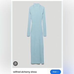 Wilfred alchemy long sleeve dress